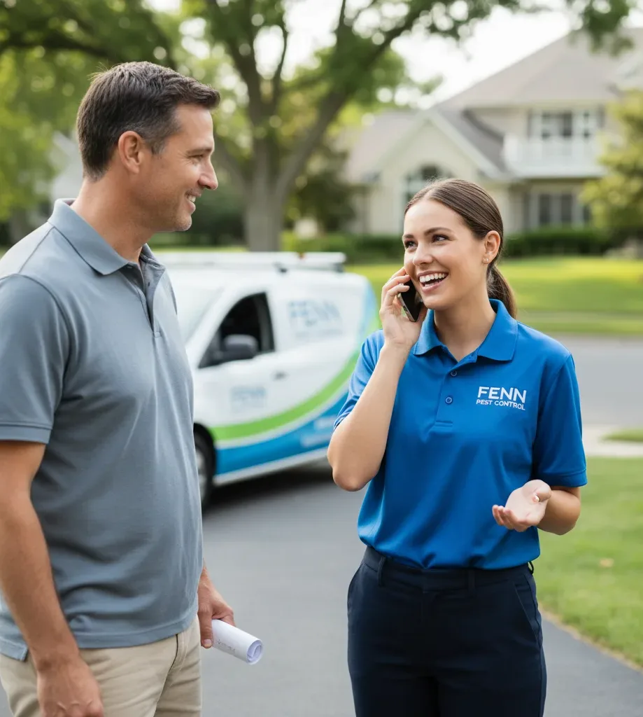 Fenn Pest Control customer support in Elon